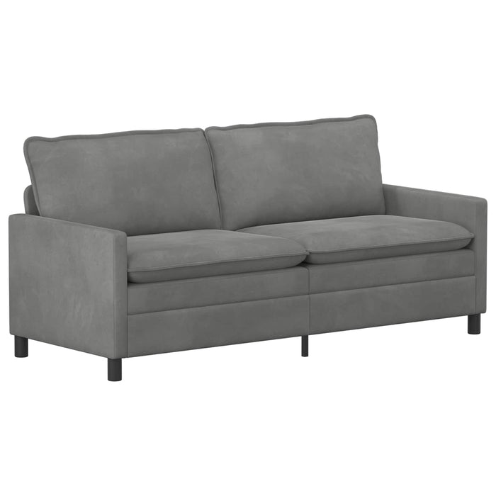 Canapea Gri închis 196 x 81 x 87,5 cm Catifea - WALTI WALTI