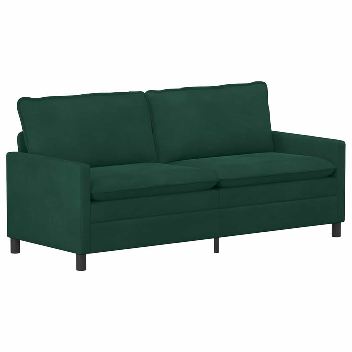 Canapea Verde închis 196 x 81 x 87,5 cm Catifea - WALTI WALTI