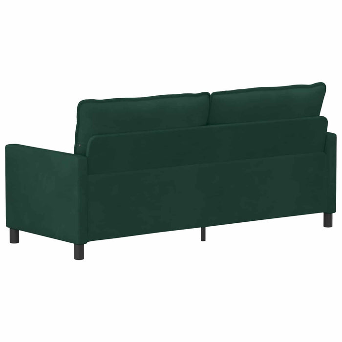 Canapea Verde închis 196 x 81 x 87,5 cm Catifea - WALTI WALTI