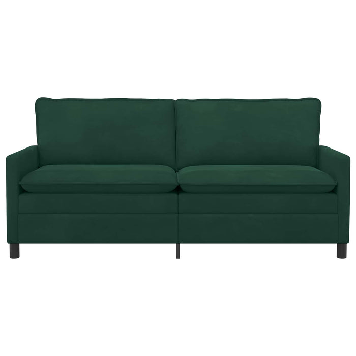 Canapea Verde închis 196 x 81 x 87,5 cm Catifea - WALTI WALTI