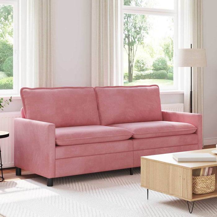 Canapea Roz 196 x 81 x 87,5 cm Catifea - WALTI WALTI