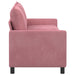 Canapea Roz 196 x 81 x 87,5 cm Catifea - WALTI WALTI