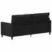 Canapea Negru 196 x 81 x 87,5 cm Catifea - WALTI WALTI