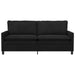 Canapea Negru 196 x 81 x 87,5 cm Catifea - WALTI WALTI