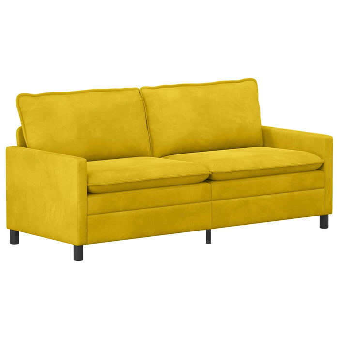 Canapea Galben 196 x 81 x 87,5 cm Catifea - WALTI WALTI