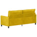 Canapea Galben 196 x 81 x 87,5 cm Catifea - WALTI WALTI