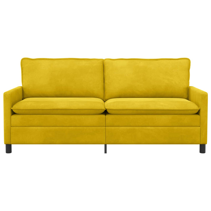 Canapea Galben 196 x 81 x 87,5 cm Catifea - WALTI WALTI
