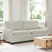Canapea Crem 196 x 81 x 87,5 cm Catifea - WALTI WALTI