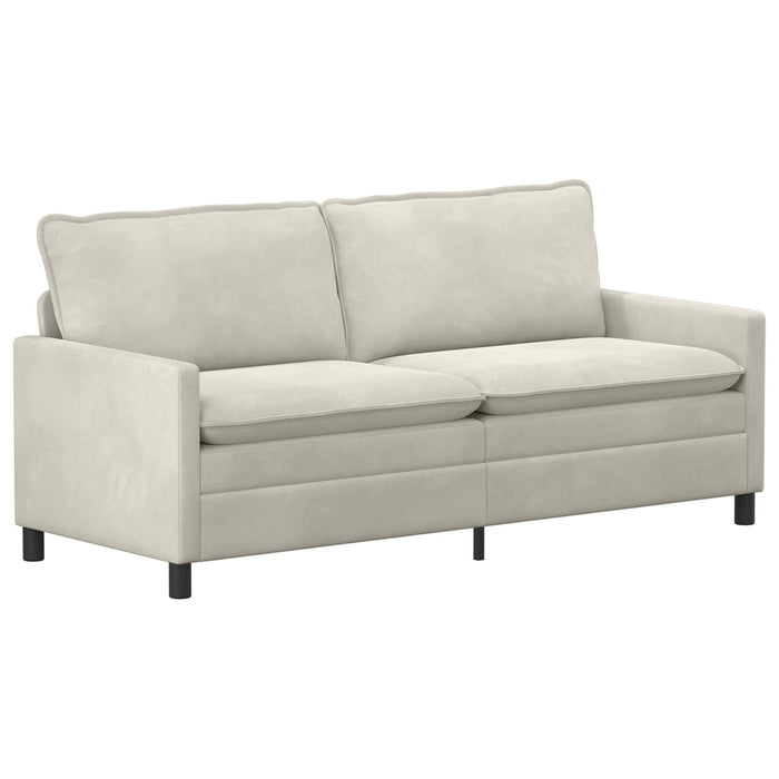 Canapea Crem 196 x 81 x 87,5 cm Catifea - WALTI WALTI