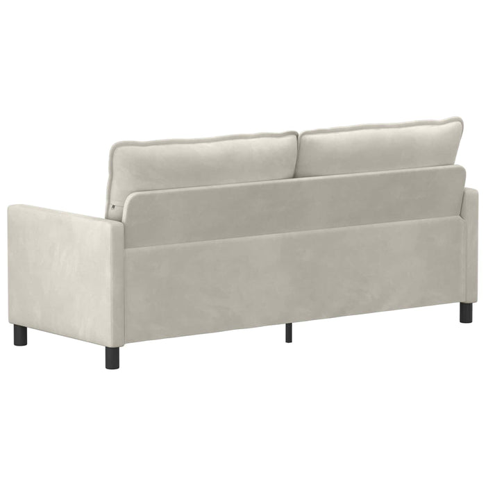 Canapea Crem 196 x 81 x 87,5 cm Catifea - WALTI WALTI