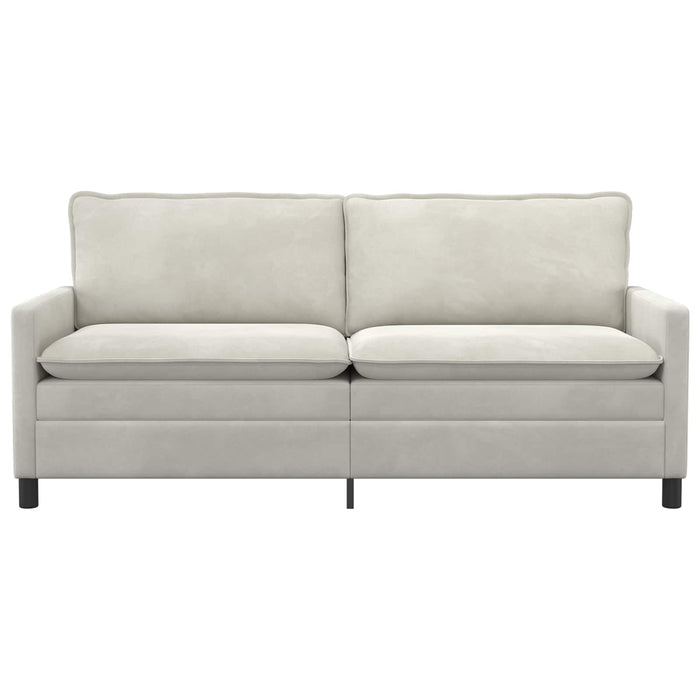 Canapea Crem 196 x 81 x 87,5 cm Catifea - WALTI WALTI