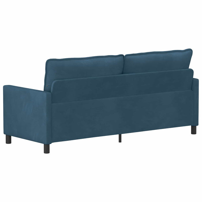 Canapea albastru 196 x 81 x 87,5 cm Catifea - WALTI WALTI