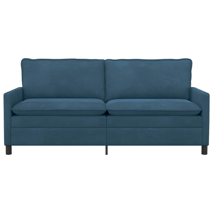 Canapea albastru 196 x 81 x 87,5 cm Catifea - WALTI WALTI