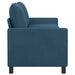 Canapea albastru 196 x 81 x 87,5 cm Catifea - WALTI WALTI