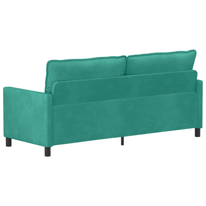 Canapea Turcoaz 196 x 81 x 87,5 cm Catifea - WALTI WALTI