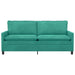 Canapea Turcoaz 196 x 81 x 87,5 cm Catifea - WALTI WALTI