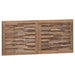 Tăblie cap Pe perete natural 120 cm Lemn solid de tec - WALTI WALTI