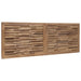 Tăblie cap Pe perete natural 140 cm Lemn solid de tec - WALTI WALTI