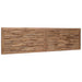 Tăblie cap Pe perete natural 160 cm Lemn solid de tec - WALTI WALTI