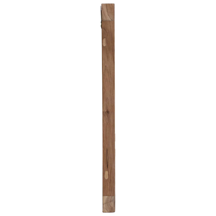 Tăblie cap Pe perete natural 160 cm Lemn solid de tec - WALTI WALTI