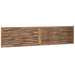 Tăblie cap Pe perete natural 200 cm Lemn solid de tec - WALTI WALTI