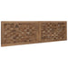Tăblie cap Pe perete natural 140 cm Lemn solid de tec - WALTI WALTI