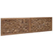 Tăblie cap Pe perete natural 160 cm Lemn solid de tec - WALTI WALTI