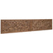 Tăblie cap Pe perete natural 200 cm Lemn solid de tec - WALTI WALTI