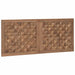 Tăblie cap Pe perete natural 120 cm Lemn solid de tec - WALTI WALTI