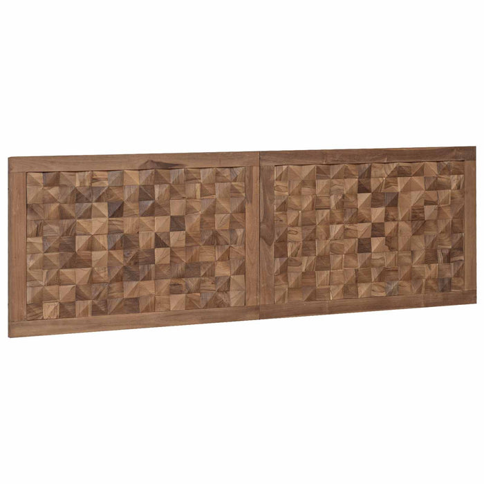 Tăblie cap natural Teak solid - WALTI WALTI