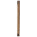 Tăblie cap Pe perete natural 120 cm Lemn solid de tec - WALTI WALTI