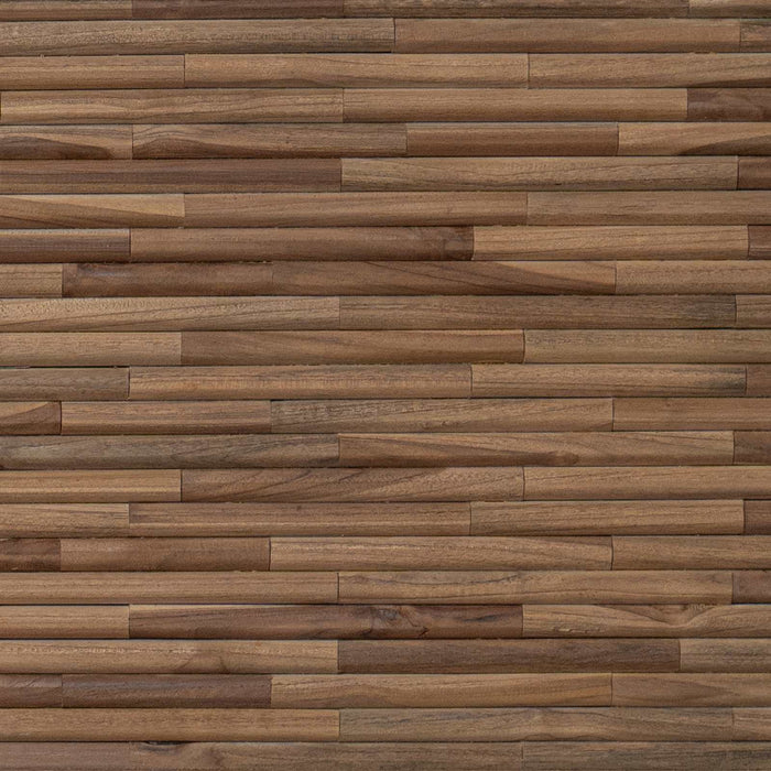 Tăblie cap Pe perete natural 180 cm Lemn solid de tec - WALTI WALTI