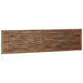 Tăblie cap Pe perete natural 200 cm Lemn solid de tec - WALTI WALTI