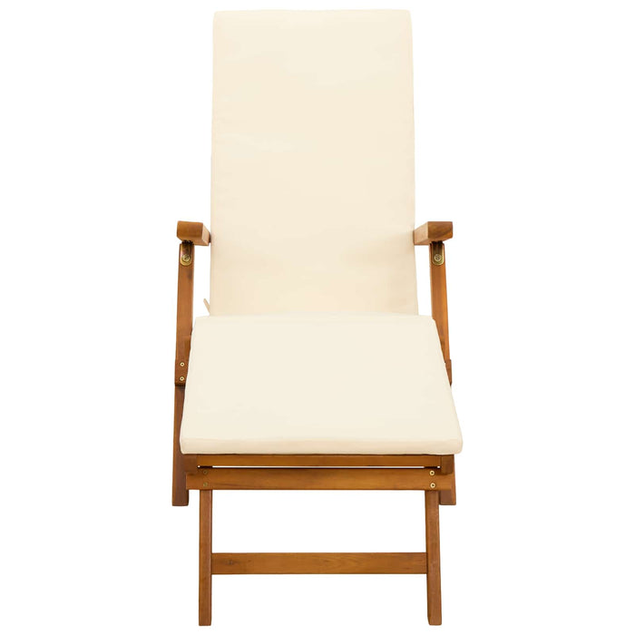 Șezlong pliabil și culisant 55 x 146 x 91 cm WALTI