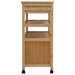 Cărucior de bucătărie cu roți natural 59,5 x 36 x 82 cm Bambus - WALTI WALTI