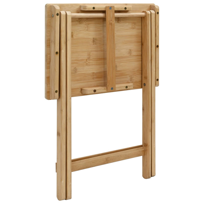Masă de bucătărie Manual natural 40 x 30 x 53,5 cm Bambus - WALTI WALTI