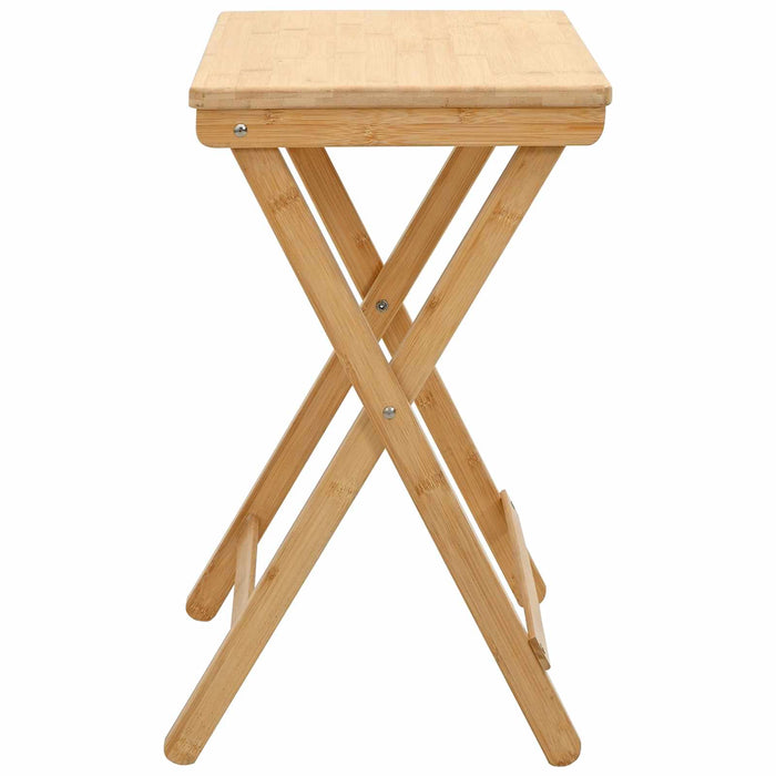 Masă de bucătărie Manual natural 40 x 30 x 53,5 cm Bambus - WALTI WALTI