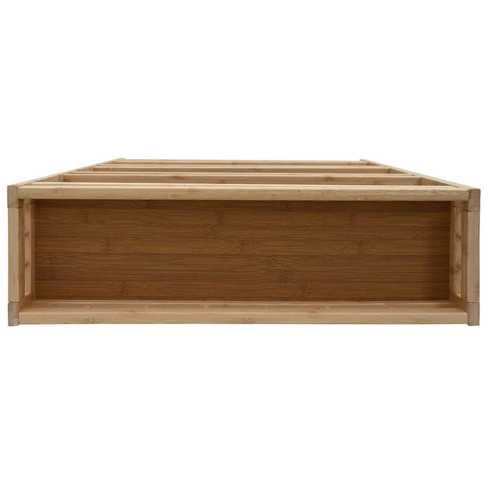 Cărucior de bucătărie cu roți natural 60 x 18 x 97 cm Bambus - WALTI WALTI