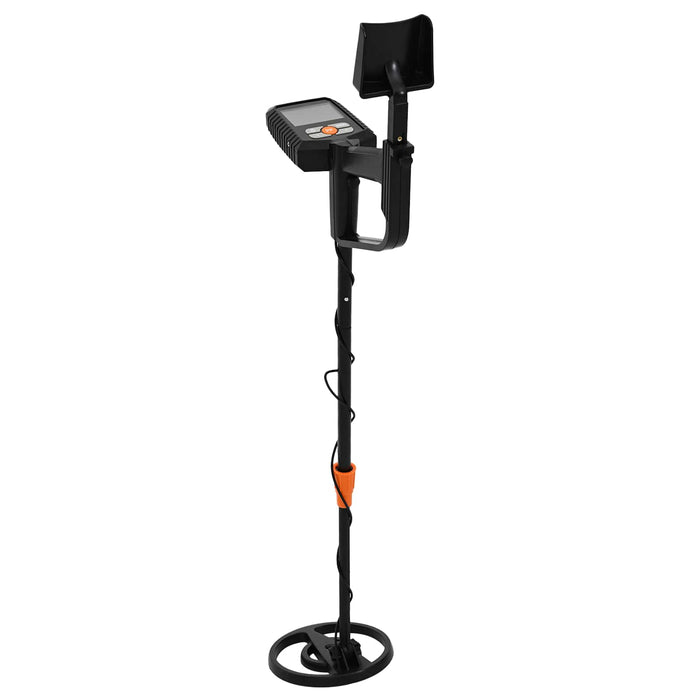 Detector de metal cu ecran LCD 3 modele 19 cm bobină Negru WALTI