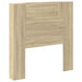 Tăblie cap Stejar Sonoma 100 x 16,5 x 103,5 cm Lemn compozit - WALTI WALTI