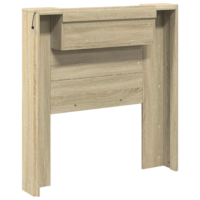 Tăblie cap Stejar Sonoma 100 x 16,5 x 103,5 cm Lemn compozit - WALTI WALTI