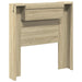 Tăblie cap Stejar Sonoma 100 x 16,5 x 103,5 cm Lemn compozit - WALTI WALTI