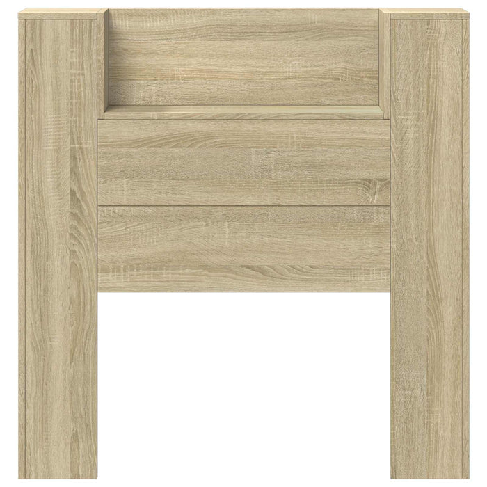 Tăblie cap Stejar Sonoma 100 x 16,5 x 103,5 cm Lemn compozit - WALTI WALTI