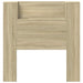 Tăblie cap Stejar Sonoma 100 x 16,5 x 103,5 cm Lemn compozit - WALTI WALTI