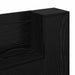 Tăblie cap Stejar Negru 100 x 15 x 103,5 cm Lemn compozit - WALTI WALTI