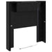Tăblie cap Stejar Negru 100 x 15 x 103,5 cm Lemn compozit - WALTI WALTI