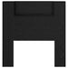 Tăblie cap Stejar Negru 100 x 15 x 103,5 cm Lemn compozit - WALTI WALTI
