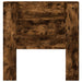 Tăblie cap Stejar fumuriu 100 x 16,5 x 103,5 cm Lemn compozit - WALTI WALTI