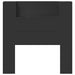 Tăblie cap cu raft Negru 100 x 16,5 x 103,5 cm Lemn compozit - WALTI WALTI
