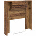 Tăblie cap cu raft Lemn vechi 100 x 15 x 103,5 cm Lemn compozit - WALTI WALTI